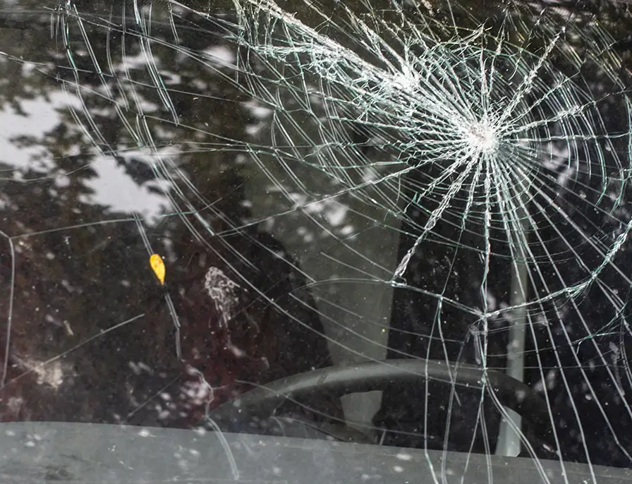Windshield Cracked
