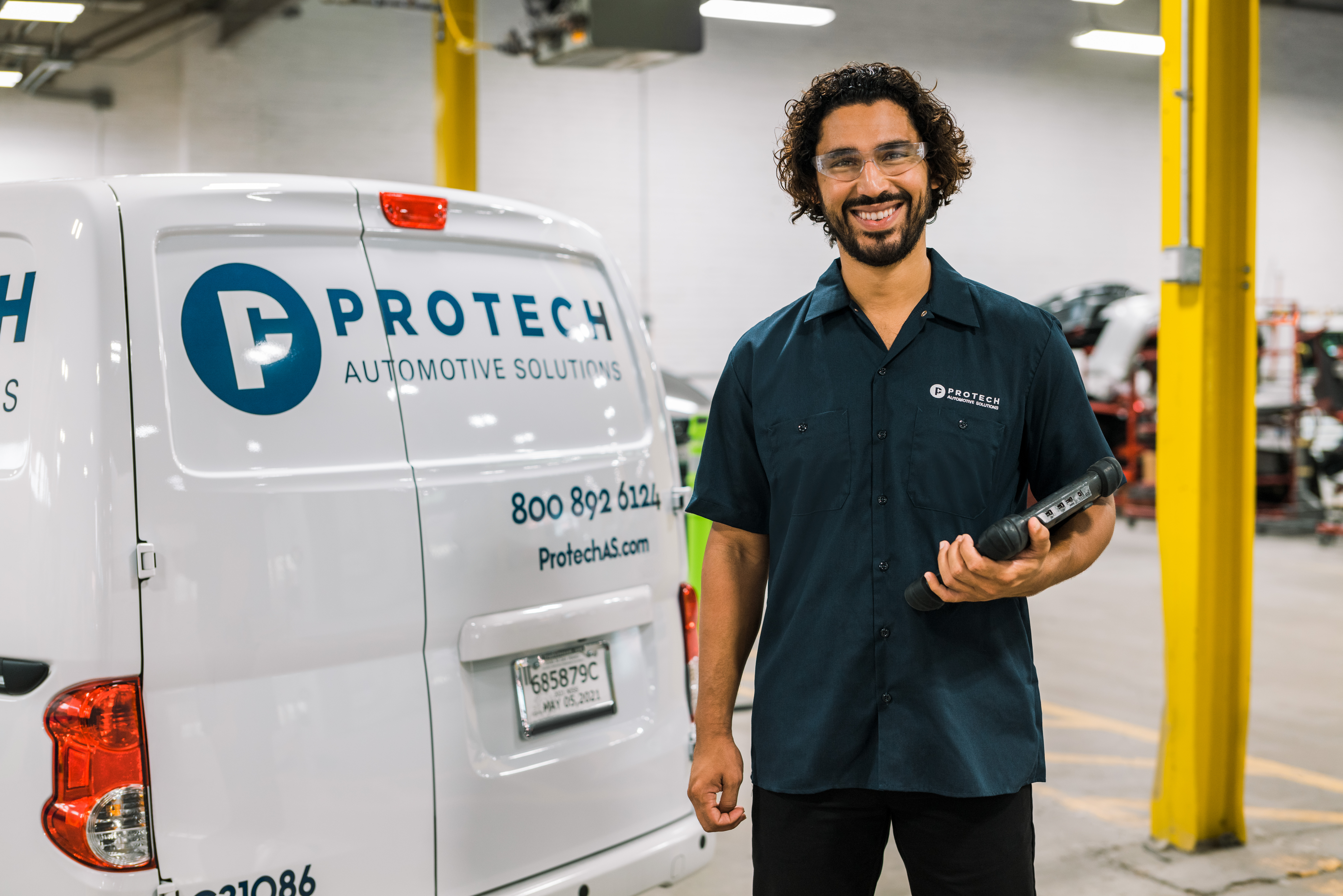 Protech Calibration Technician ready for work.